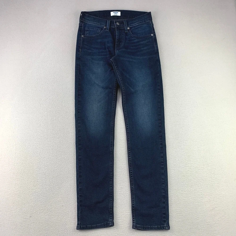 Denizen by Levi's Jeans 288 Skinny Mens 28x30 Dark Blue Denim Stretch Casual